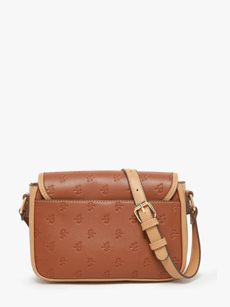 Cross Body Tas Embossed Lulu castagnette Bruin embossed ZAIDOU ander zicht 3
